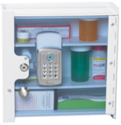 Lakeside Medicine Cabinet with Electronic Lock